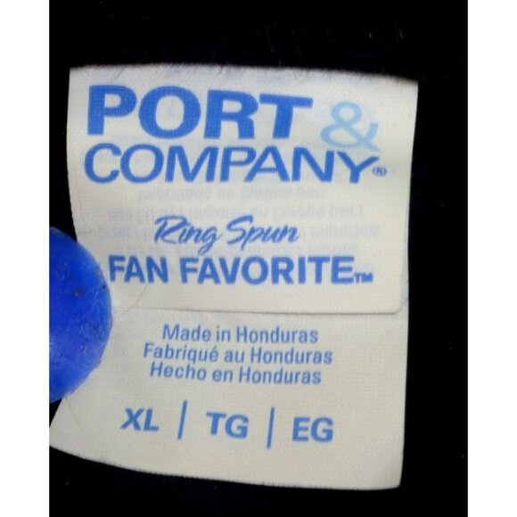 I Love The 80s Port & Company XL T-Shirt Black 100% Cotton Neon Graphics Retro S - Picture 4 of 8